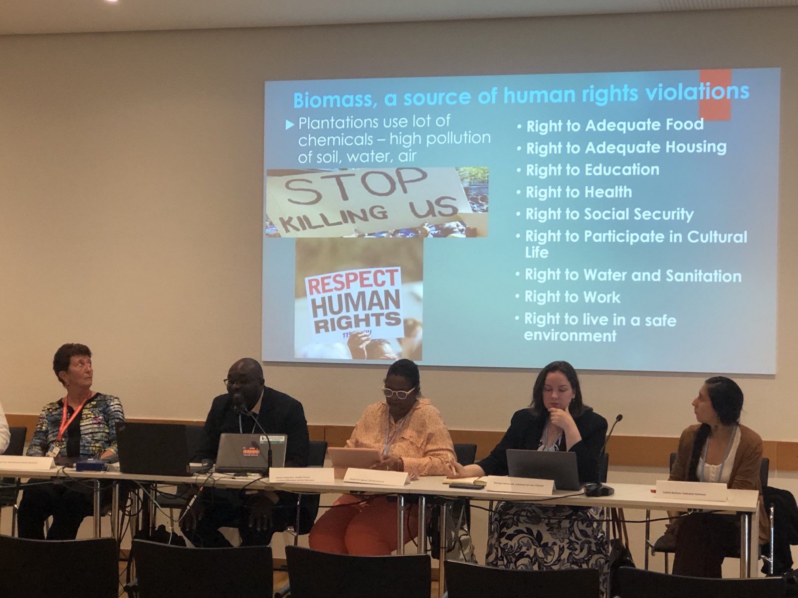 [보도자료] 세계 시민사회, 기후변화 실무 협상에서 한 목소리 “바이오매스는 정의롭지 못한 에너지”