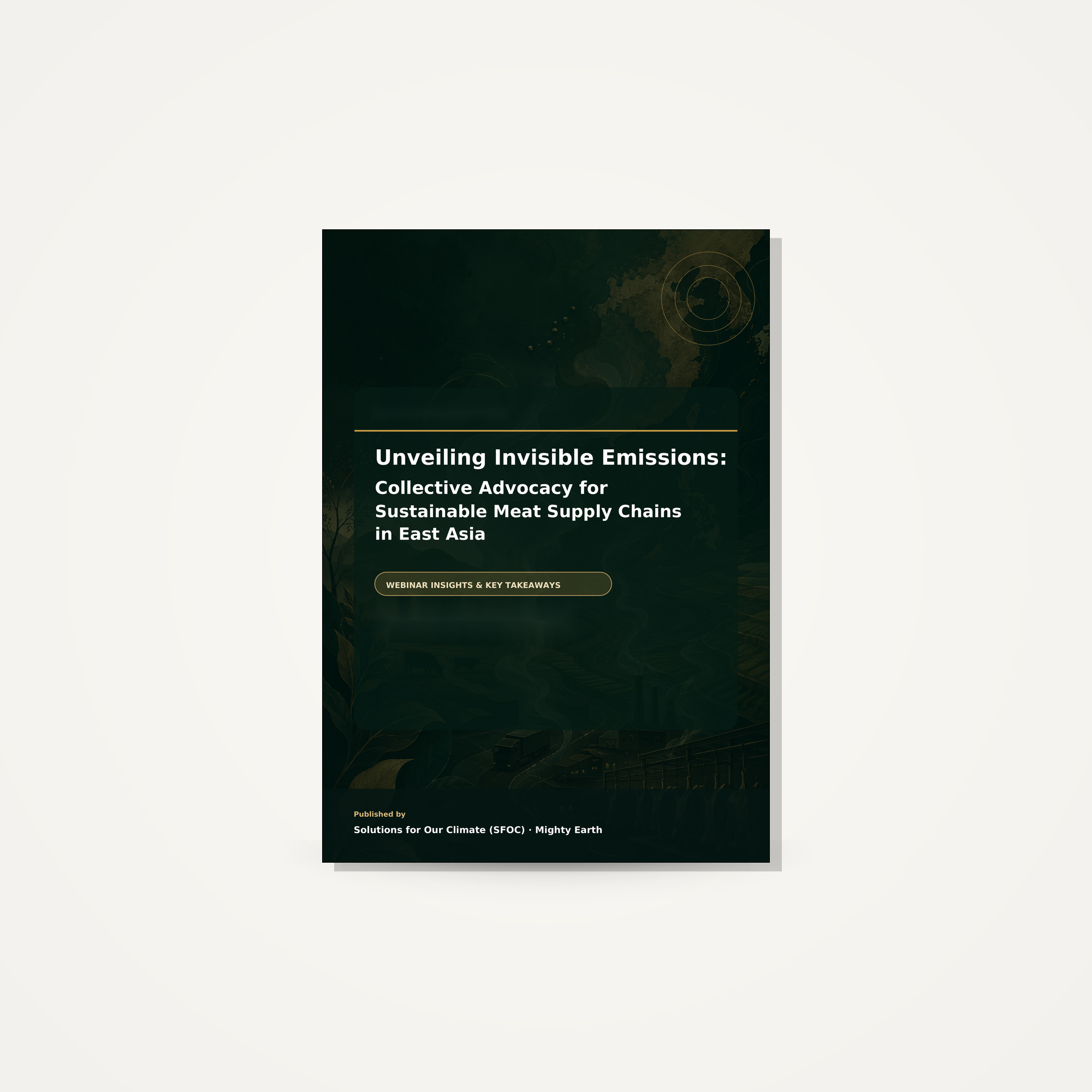 Unveiling Invisible Emissions: Collective Advocacy  for Sustainable Meat Supply Chains in East Asia 