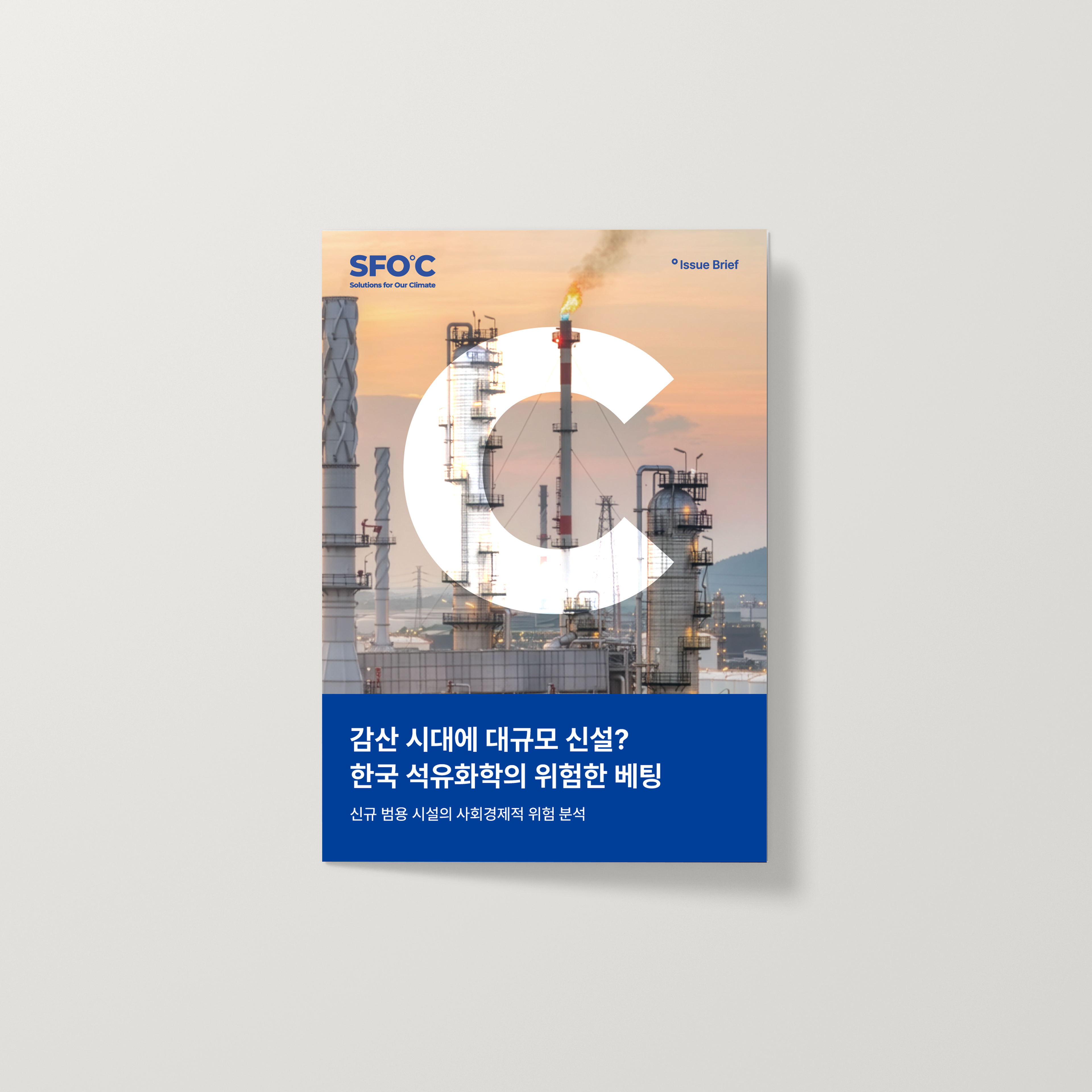 감산 시대에 대규모 신설? 한국 석유화학의 위험한 베팅: 신규 범용 시설의 사회경제적 위험 분석